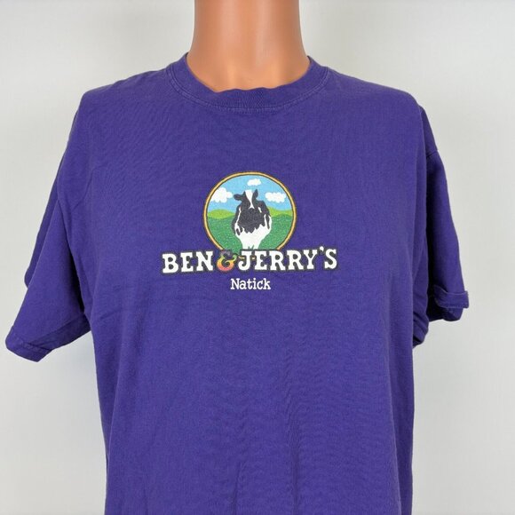 Port & Company Other - Ben And Jerrys Employee T Shirt Mens Size L Natick Massachusetts Ice Cream
